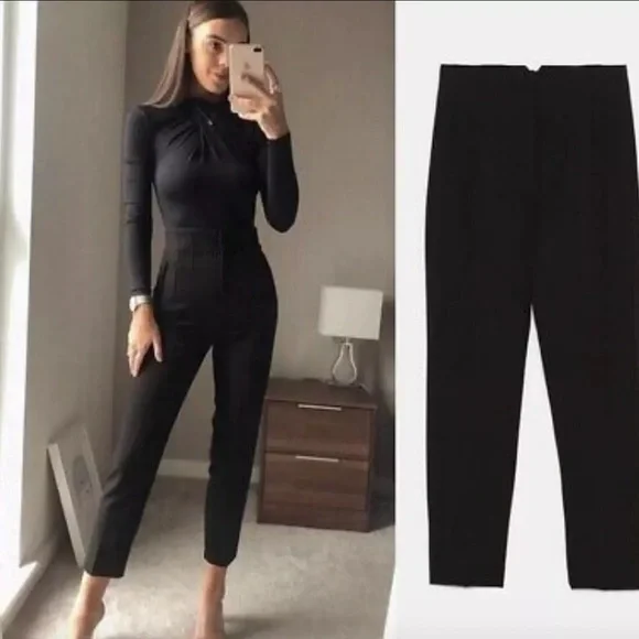 Zara high waisted pants - Picture 4 of 5